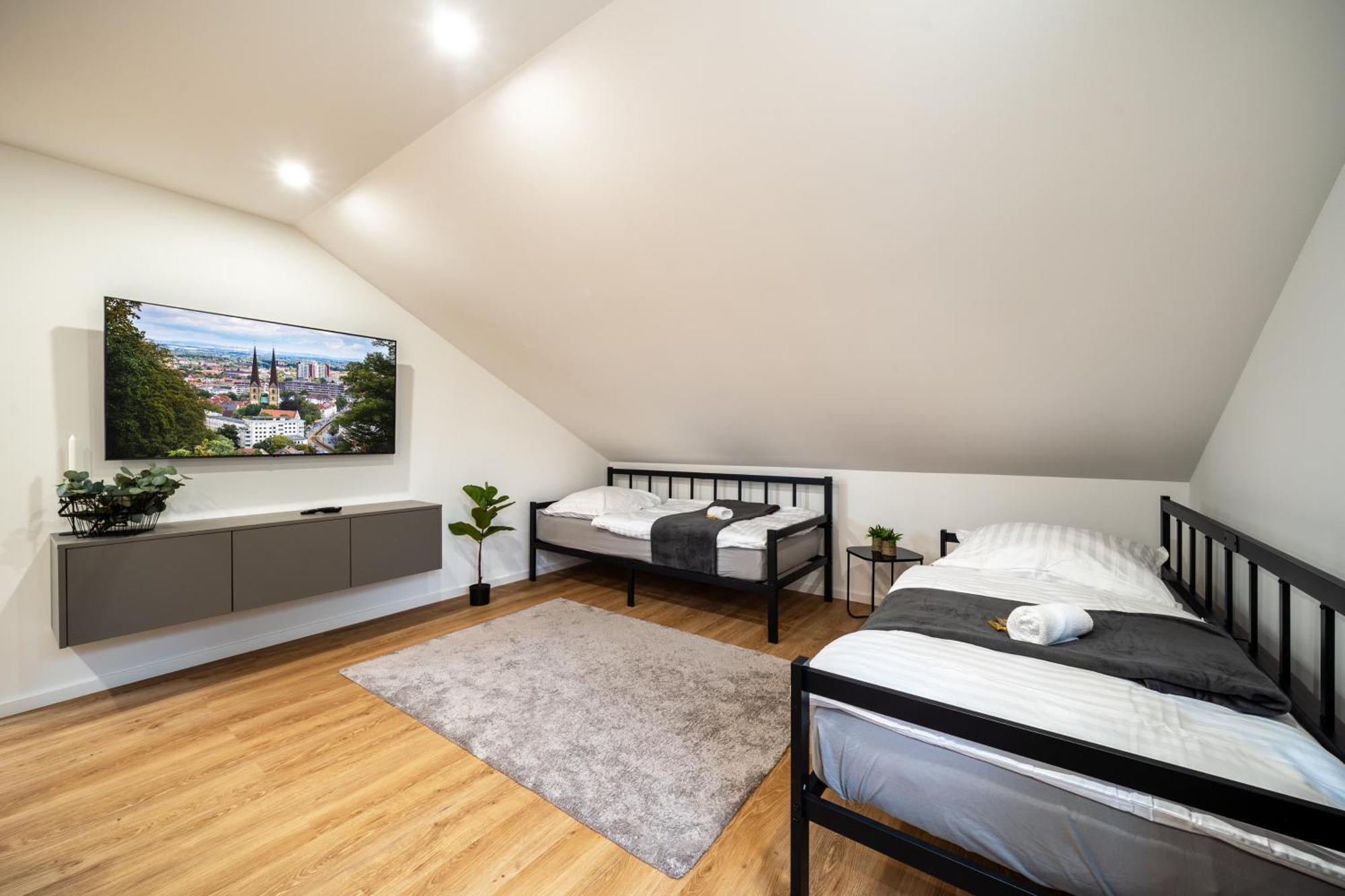 Apartment Milse - Modern. Stylisch بيليفيلد المظهر الخارجي الصورة